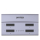 Unitek USB4 4-kieszeniowa stacja dokująca/klonująca M.2 - 1337796 - zdjęcie 2